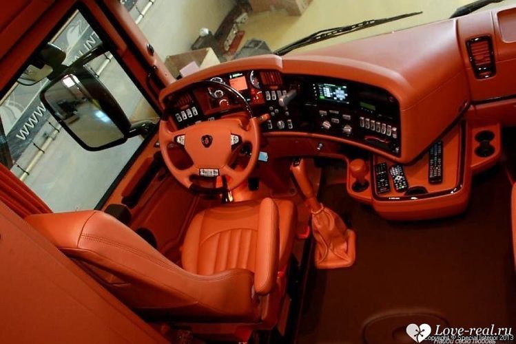 Scania Tuning Interior